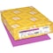 Astrobrights Paper, Astrobrt, 65#, Orchid, PK250 WAU21951 - alternate 1
